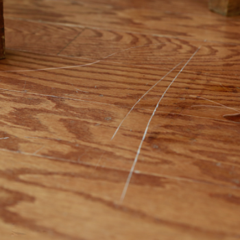 scratched flooring image