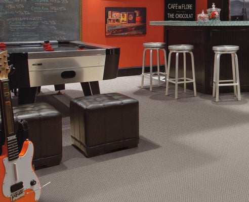 Carpet can turn any basement into a comfortable and inviting space