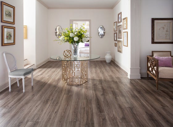 Laminate flooring works well in higher traffic areas of your home