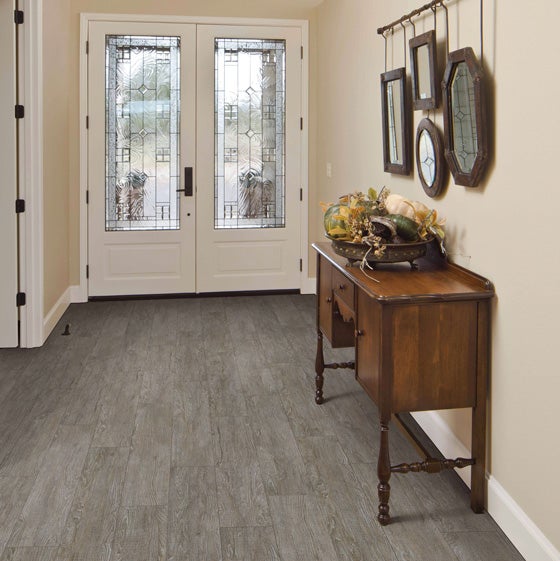 Ceramic and porcelain tile flooring are extremely tough and durable