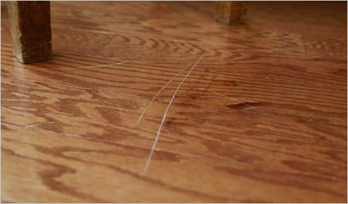 Normal floors can scratch