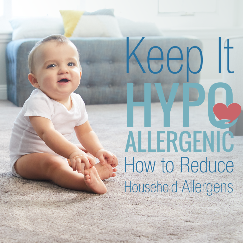 keep it hypoallergenic how to reduce household allergens baby photo