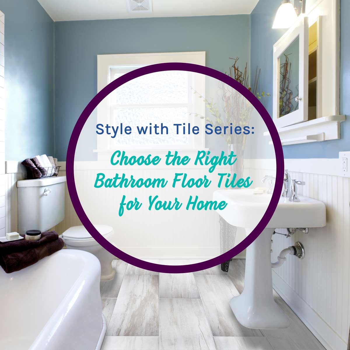 choosing bathroom floor tiles 