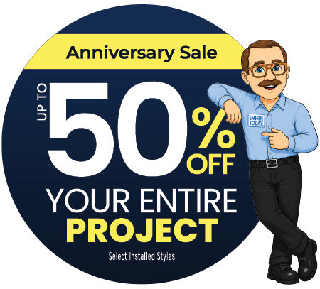 Get up to 50% Off* Carpet & Flooring!
