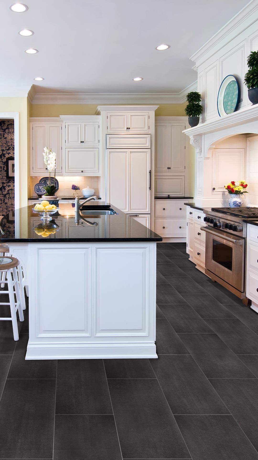 Dark and Moody Kitchen