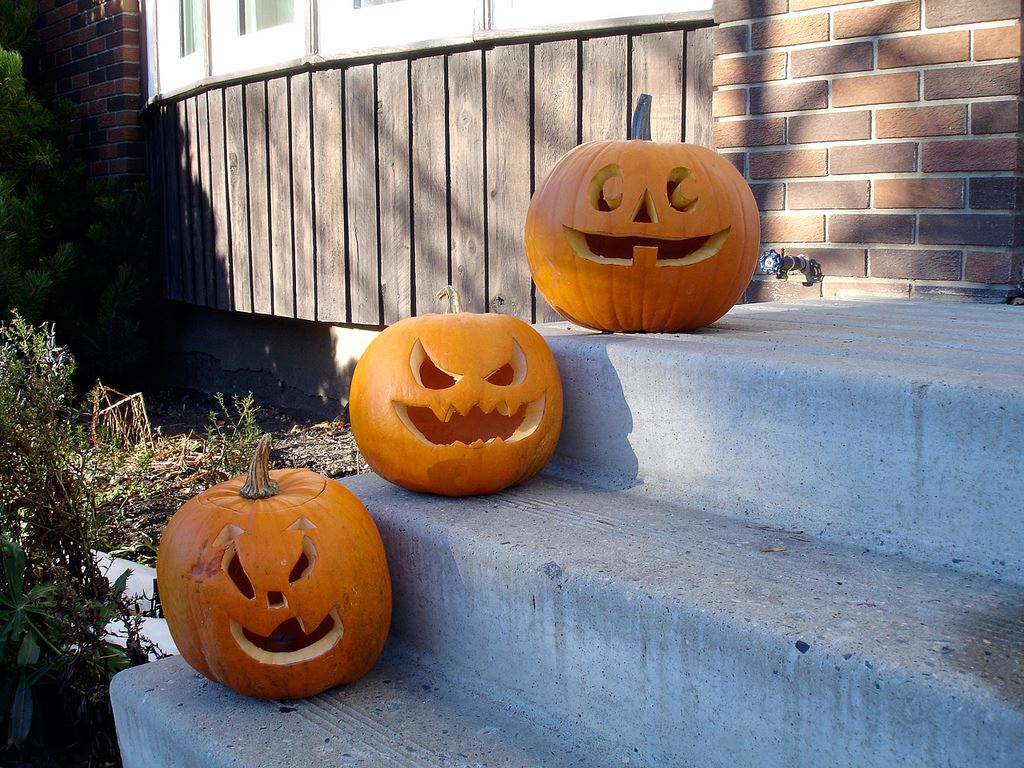 house ready for halloween