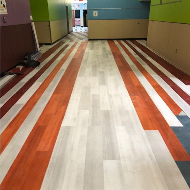 Commercial Vinyl Plank Flooring Helps Charter School Receive