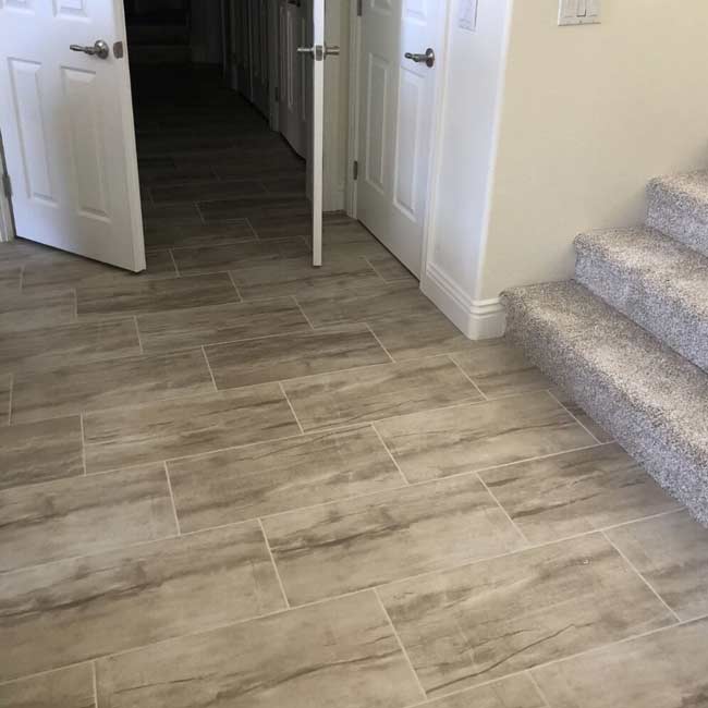 Modern Tile Flooring Gives Las Vegas Home A Big Win Empire