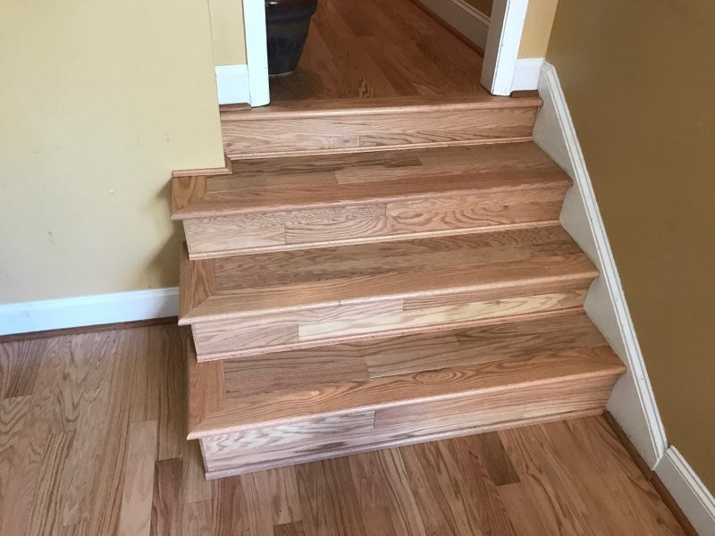 Engineered Hardwood Stairs Give North Carolina Home The Look It