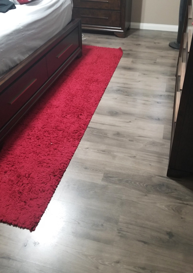 laminate flooring in the bedroom