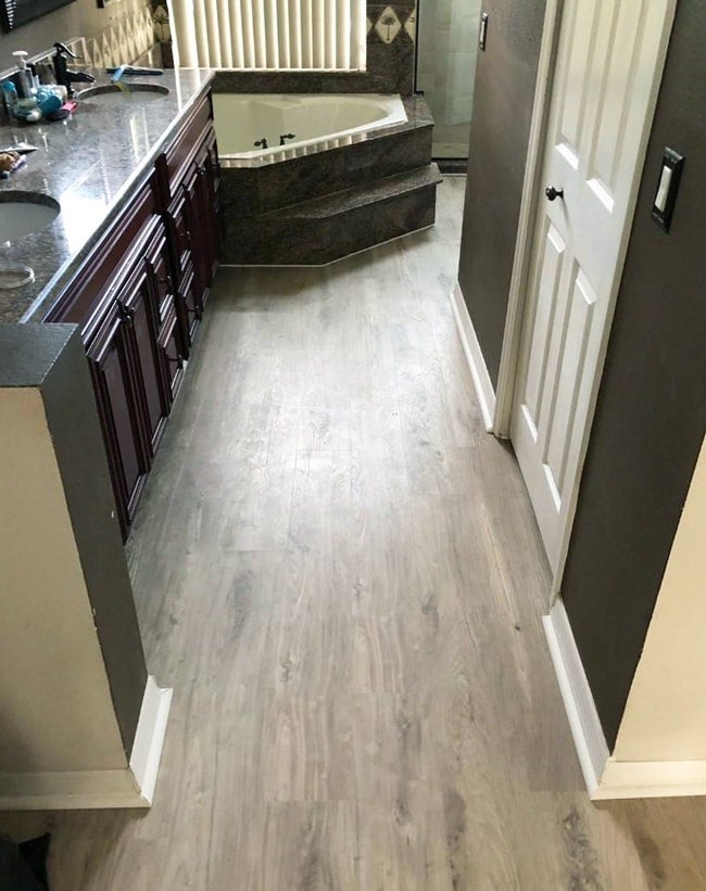 Orlando Home Gets An Update With Modern Wood Look Flooring