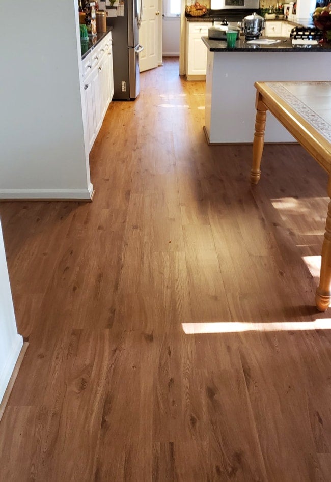 Home with Vinyl Plank Flooring