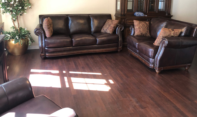 laminate flooring in home