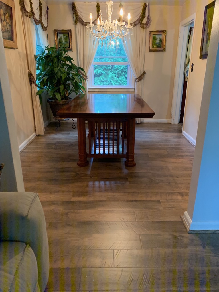 laminate flooring in home