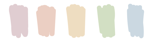 light color swatches