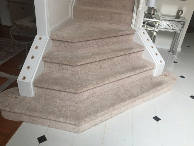 carpet on staircase