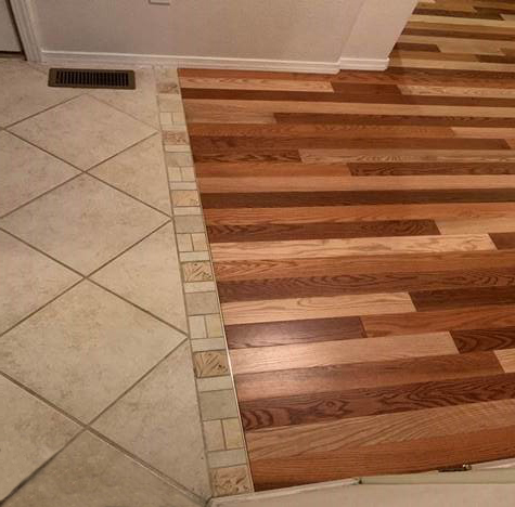 hardwood flooring in home