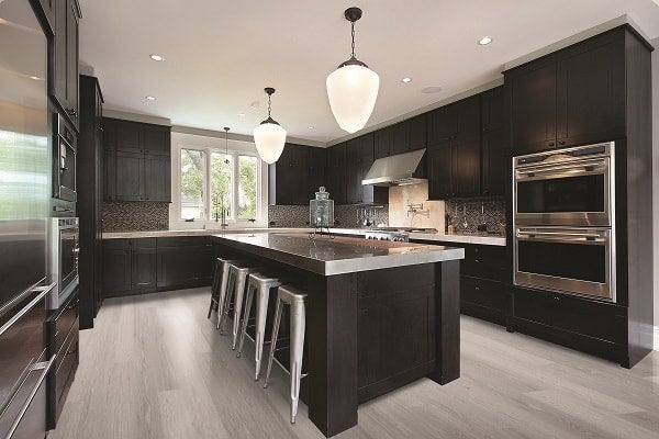 Kitchen With Dark Wood Cabinetry Empire Today Blog