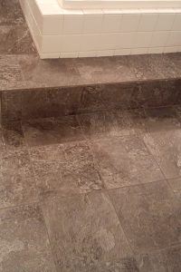 ceramic tile in master bath