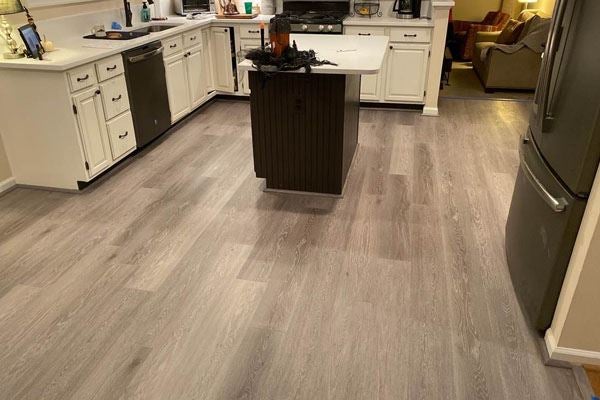 Kitchen Living Room Look Amazing With Vinyl Plank Floors Empire