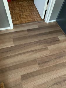 laminate vinyl plank flooring in home