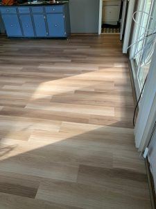 laminate vinyl plank flooring in home